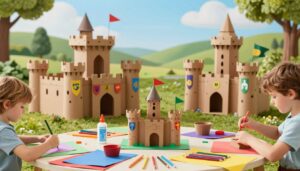 Bastelideen für Ritter und Burgen