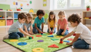 Lernspiele für Farben und Formen