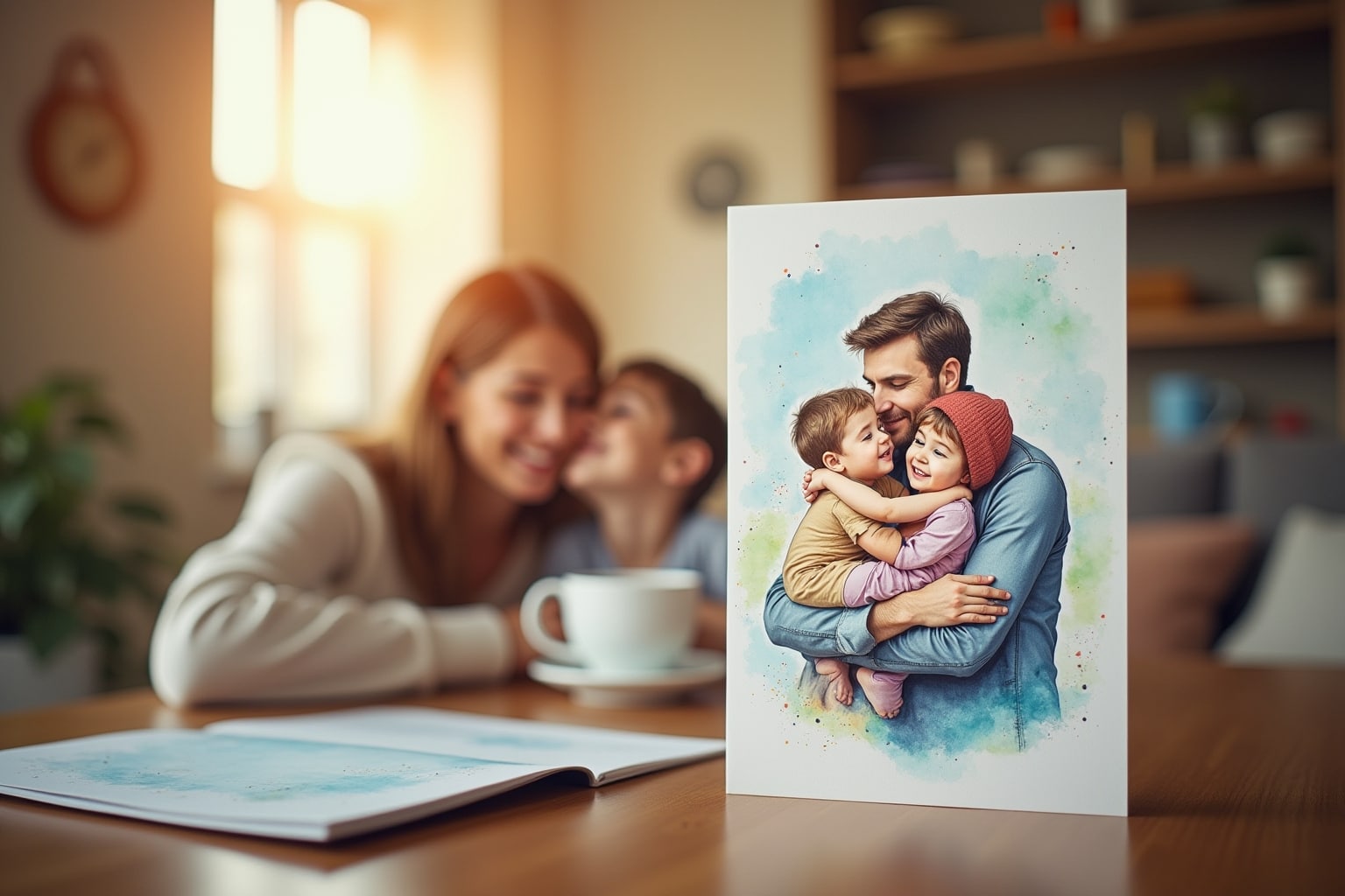 6 Papa Gedichte für Karte
